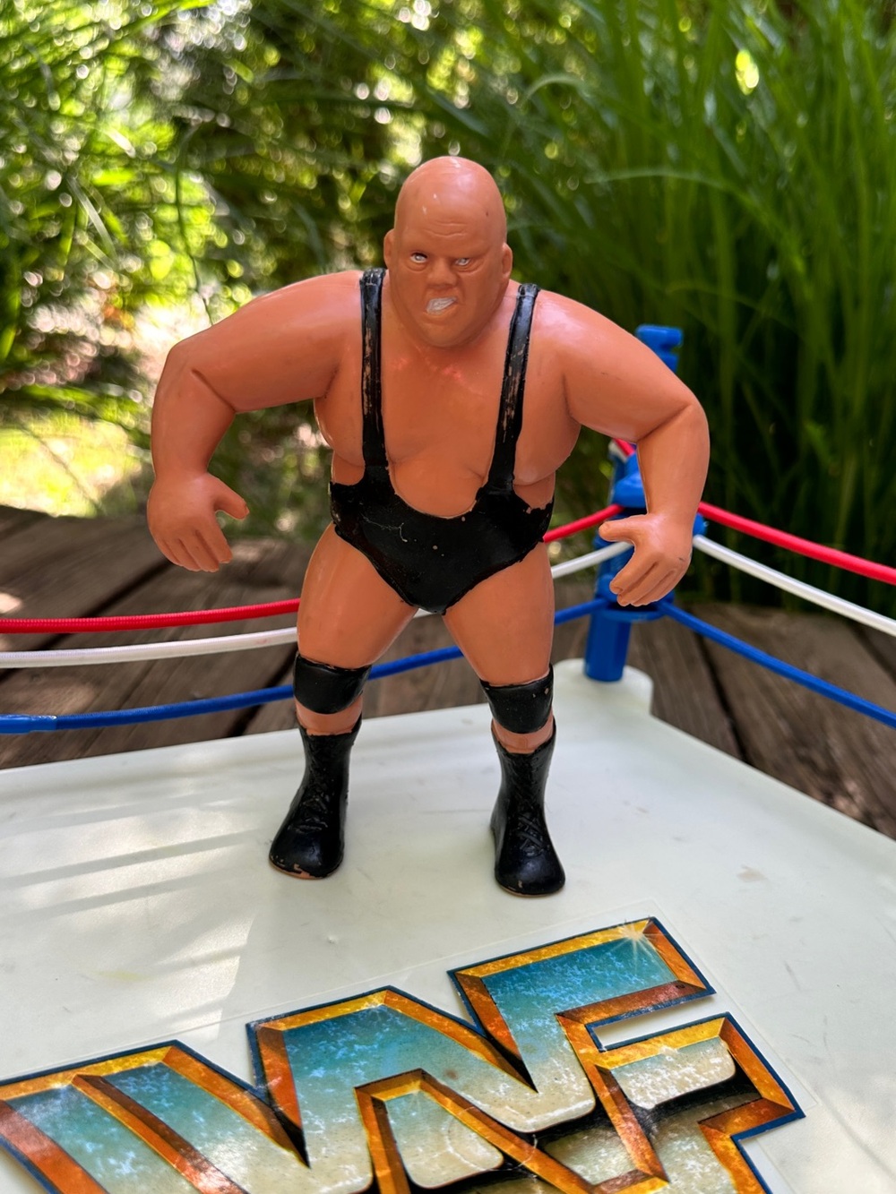 Vintage 1985 LJN WWF WWE King Kong Bundy Wrestling Superstars Action Figure